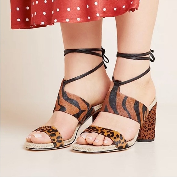 Obi Calf Hair Heeled Sandals, SARTO by Franco Sarto - Picture 2 of 16